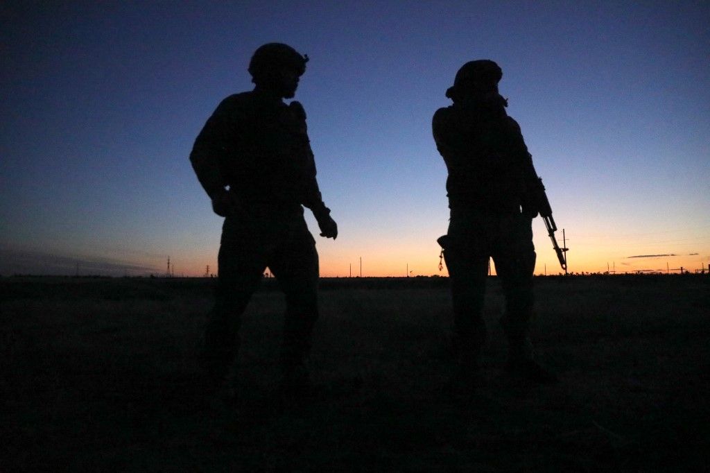 A háború Kárpátalja magyarsága számára nem távoli esemény, hanem a mindennapok megkerülhetetlen valósága (Fotó: AFP)