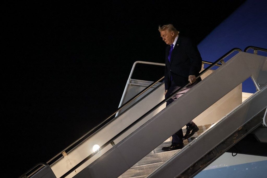 Donald Trump Fotó: SAMUEL CORUM / GETTY IMAGES NORTH AMERICA