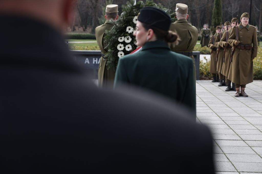 hősi halott magyar katona újratemetési szertartása Fiumei úti sírkert 