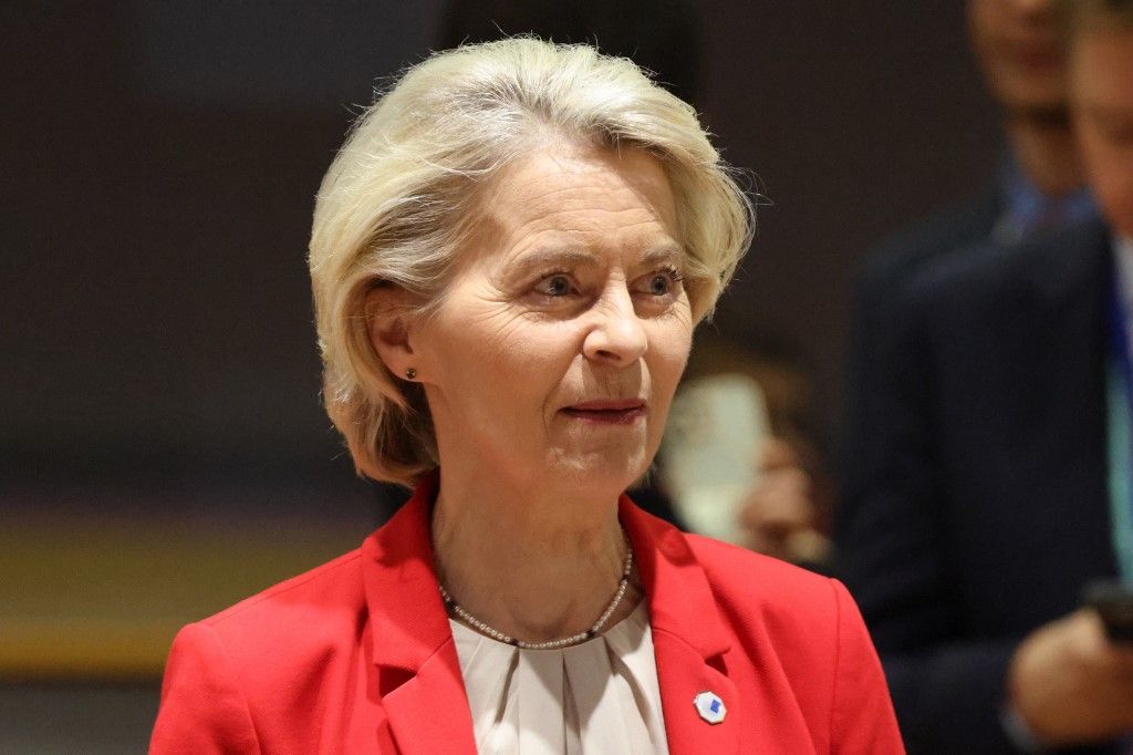 Ursula von der Leyen (Fotó: AFP)