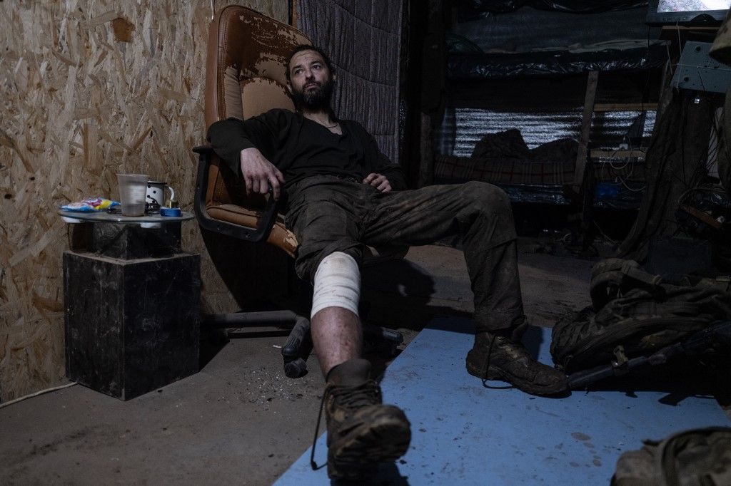 Ukrajnában új betegség jelent meg a fronton (Fotó: AFP)