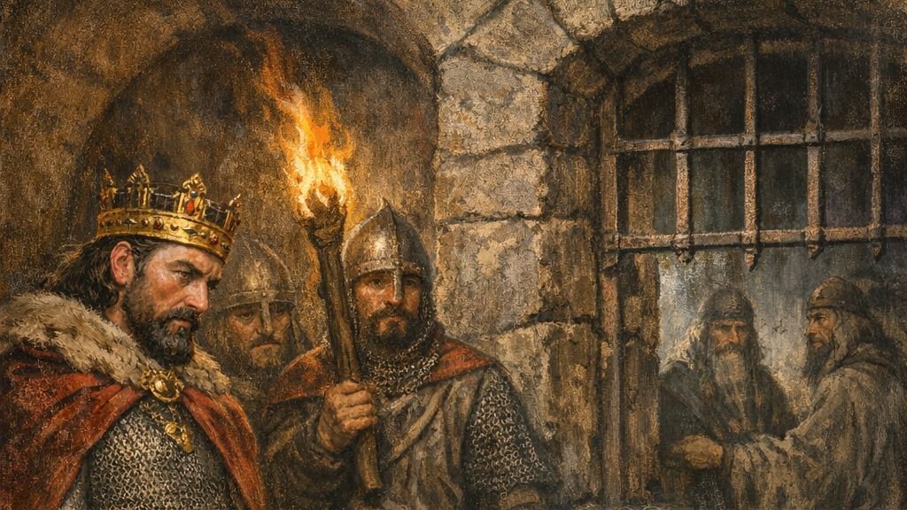 I. Béla és emberei indulnak leverni a pogánylázadást