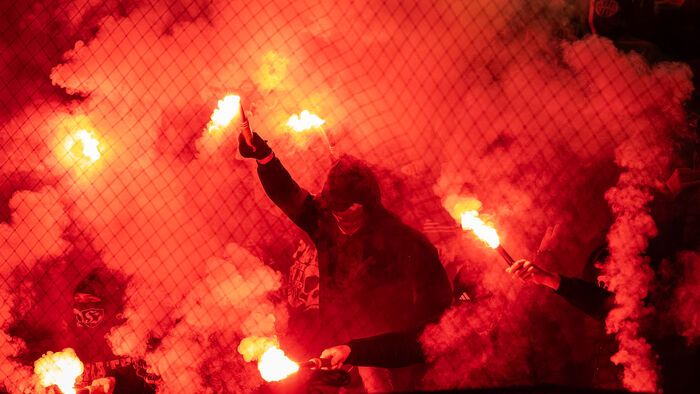 Teljes extázis a Fradi-táborban