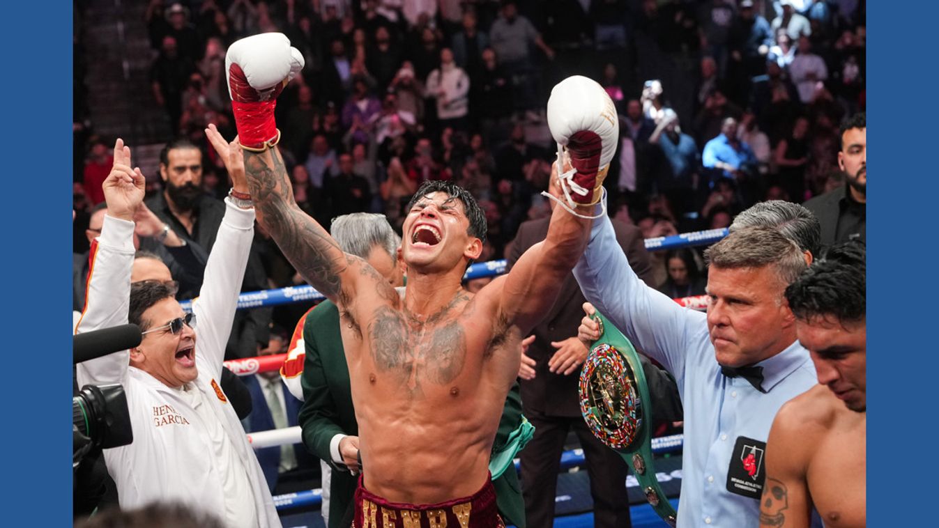 Ryan Garcia 12 meneten át igazolta, miért is tartják a profi ökölvívás ringművészének