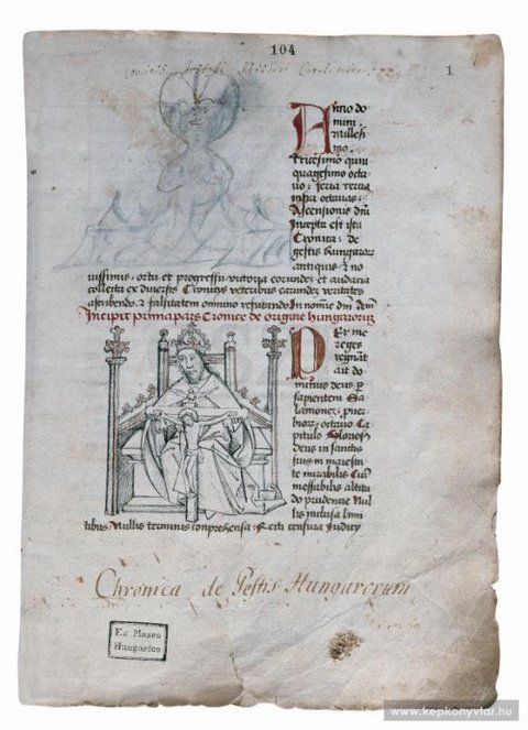 A sajátos nyelvemlék a Dubcini-krónikában maradt fenn