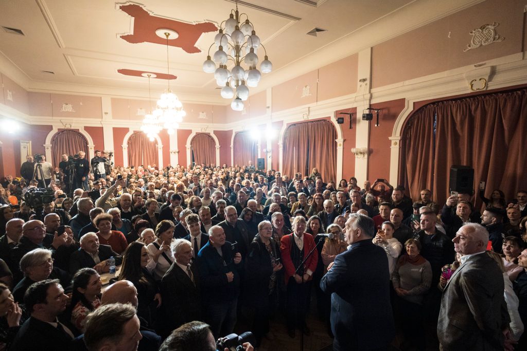 Orbán Viktor miniszterelnök országjárás Csongrád