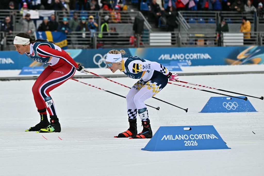 Johannes Hösflot Klaebo mellett Jonna Sundling is címvédőként várta sífutásban a téli olimpia sprintversenyét, de neki „csak" ezüstérem jutott