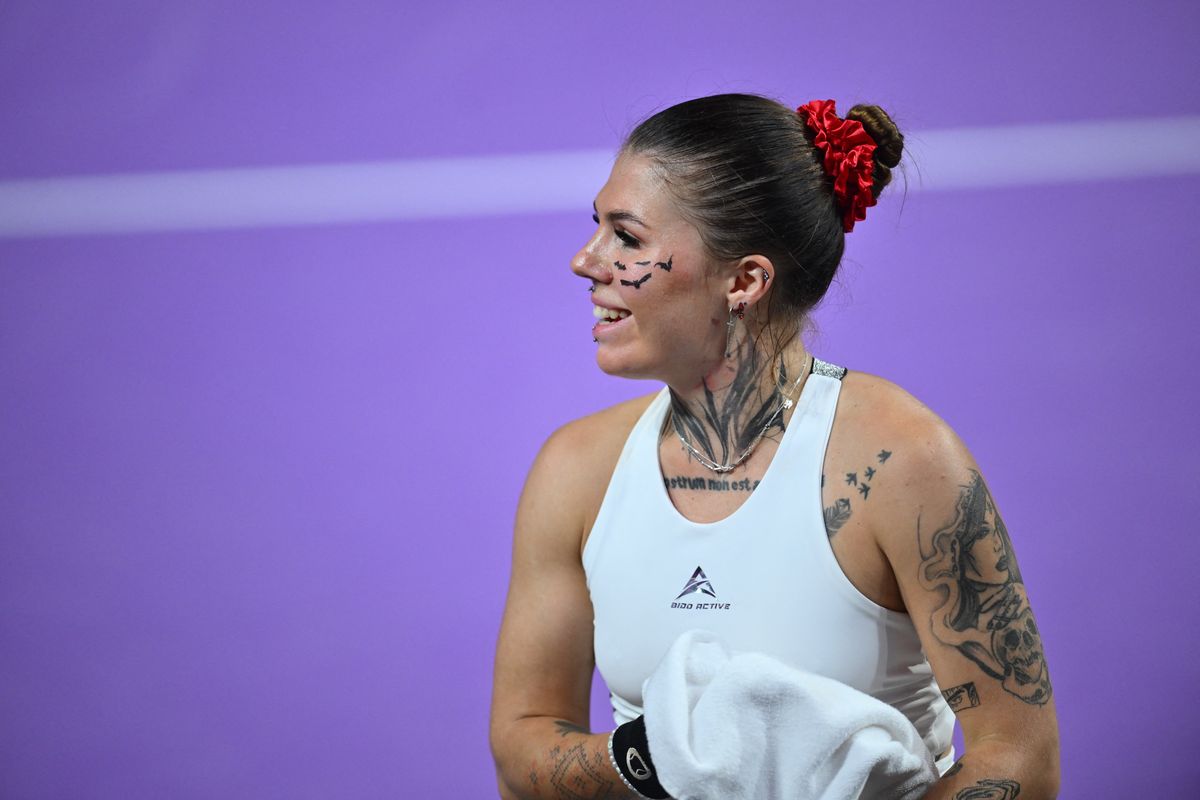 Olekszandra Olijnyikova kinézete és kommunikációja is harcias, Bondár Anna gyalázásával túl messzire ment Kolozsváron az ukrán teniszező