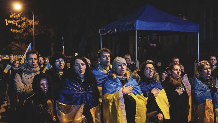 A Momentum megemlékezése az ukrán háború 4. évfordulója alkalmából