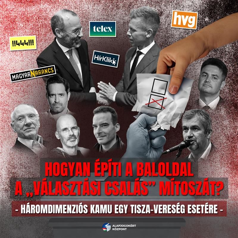 Alapjogokért Központ, választási csalás, Tisza