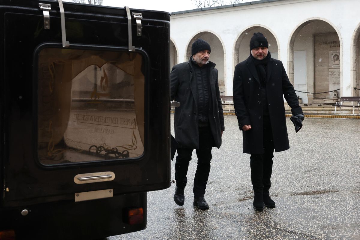 Voith Ági temetése