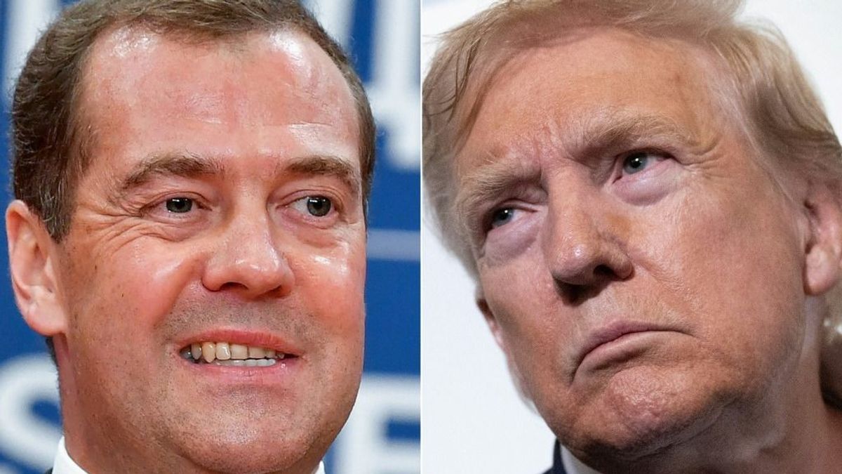 Medvegyev elmondta, mit gondol Trumpról