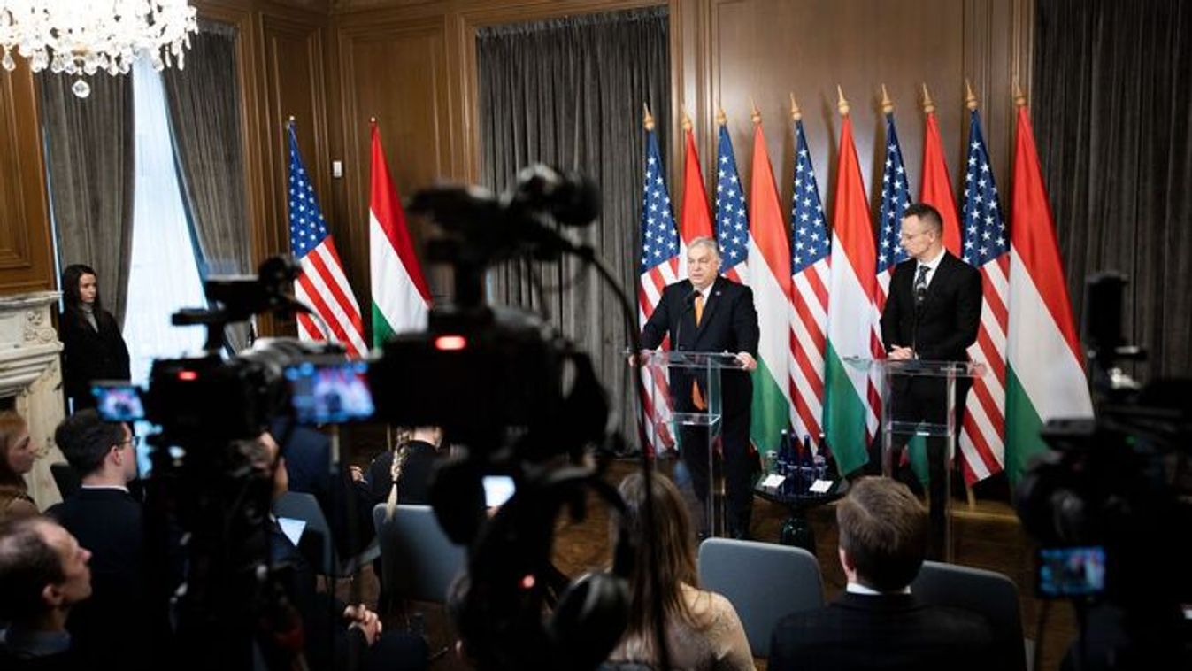 Prime Minister Viktor Orban briefs the press (Photo: Prime Minister’s General Department of Communication/Zoltan Fischer)