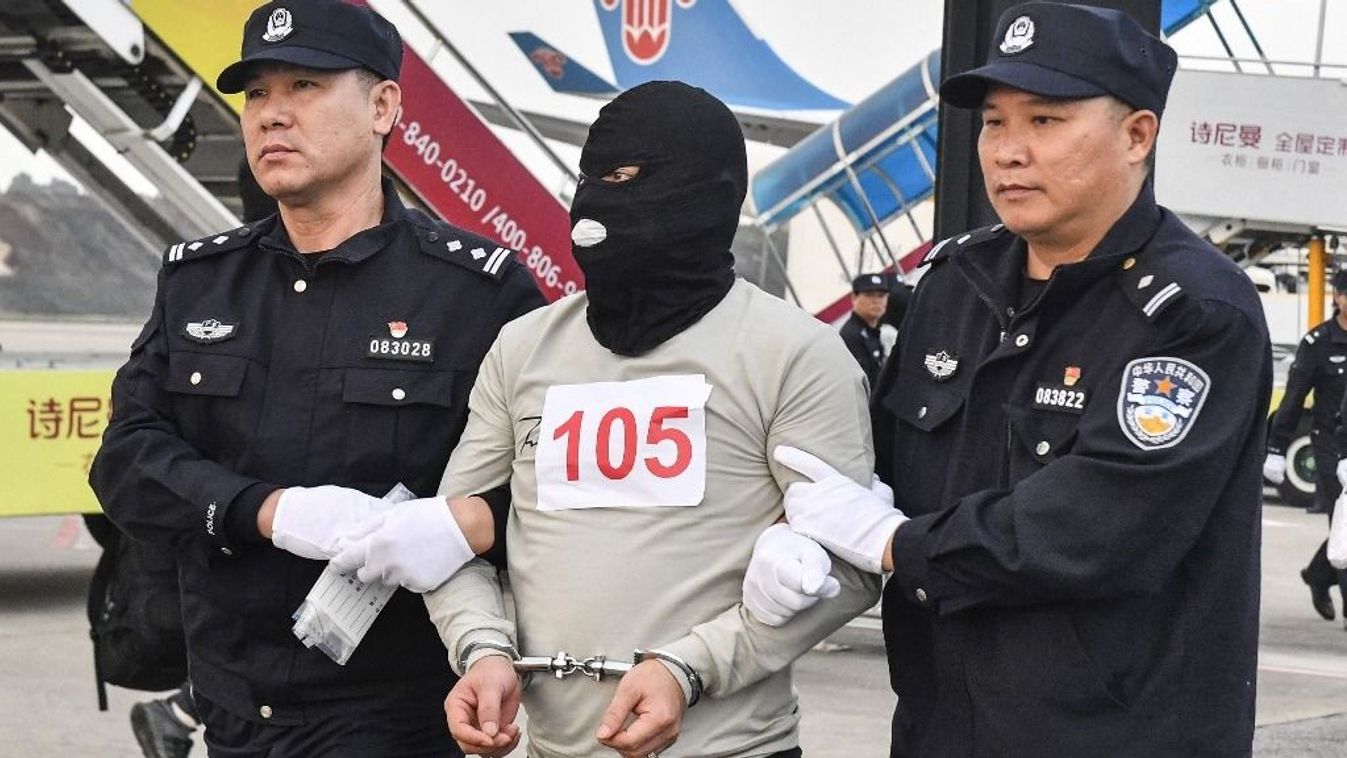 Kínai csaló a hatóságok őrizetében