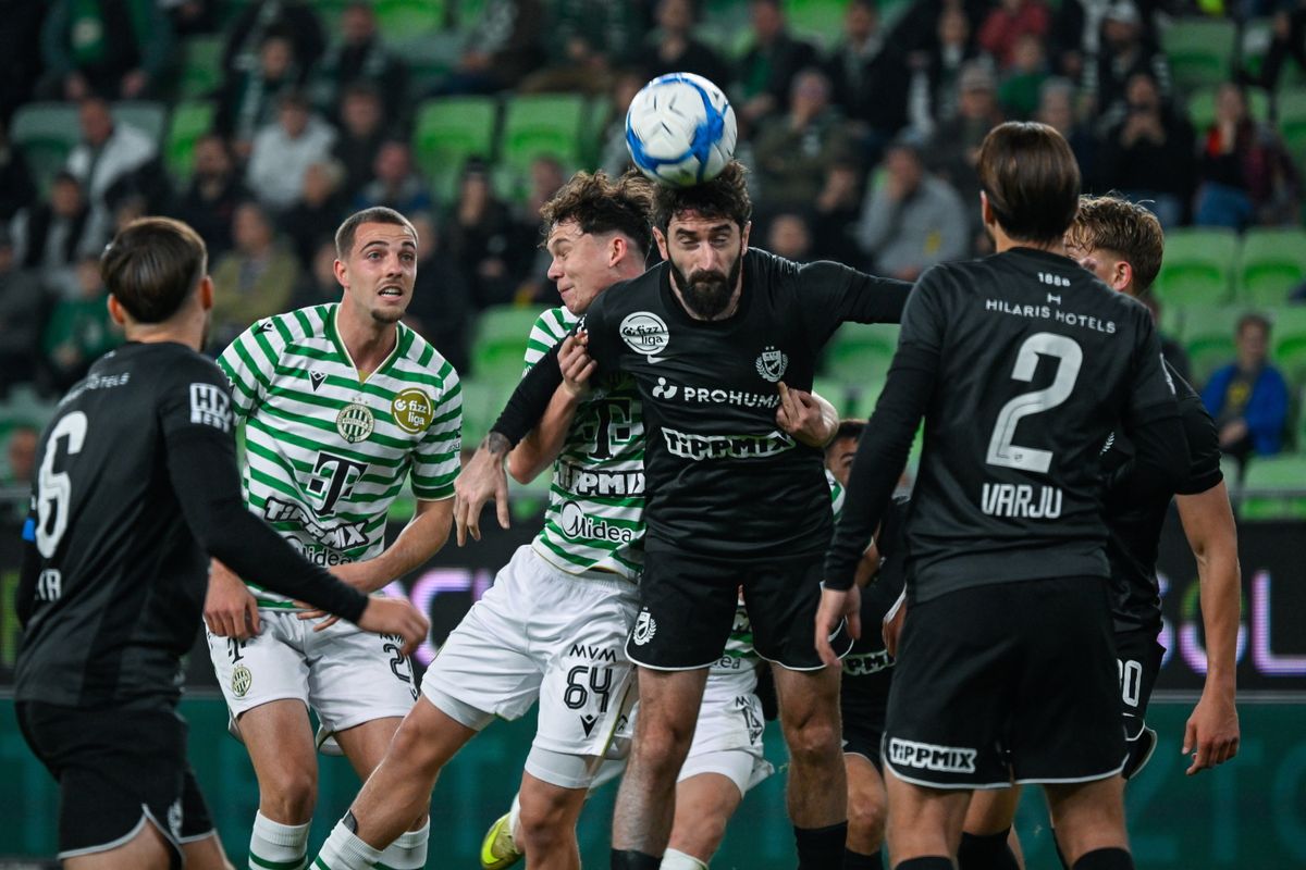 Tavaly novemberben az FTC 4-1-es sikerét hozta az örökrangadó. (Fotó: Szigetváry Zsolt / MTI Fotószerkesztõség)