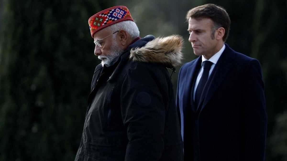 Macron Indiában: rekordméretű fegyverüzlet készül