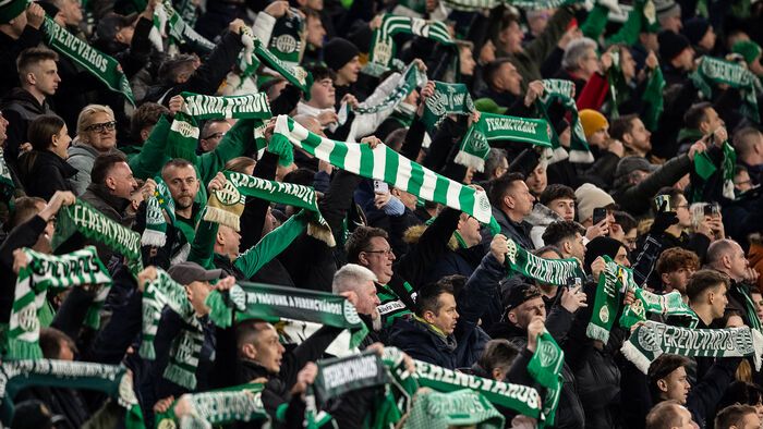 A Fradi-tábor fantasztikus támogatást nyújtott a csapatnak