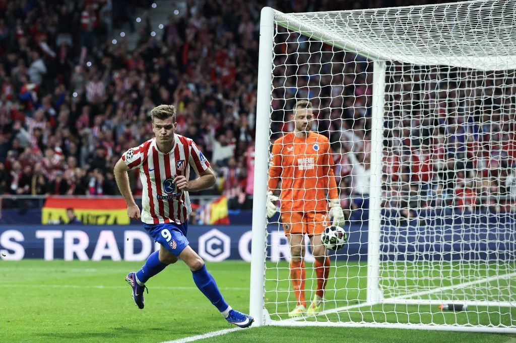Alexander Sörloth győzelemre vezette az Atlético Madridot, a BL-nyolcaddöntőben angol rivális következik