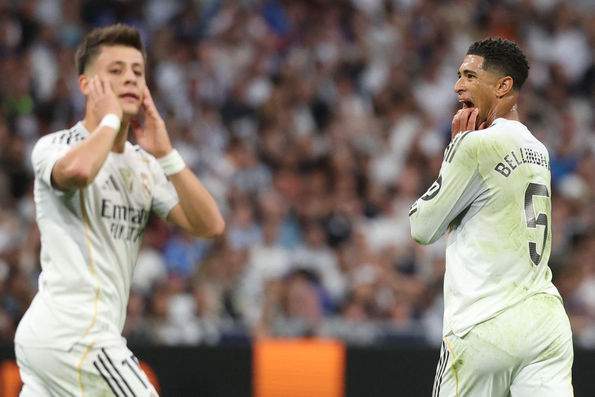 Arda Güler (balra) és Jude Bellingham tavasszal ismét együtt lehet a pályán a Real Madrid színeiben