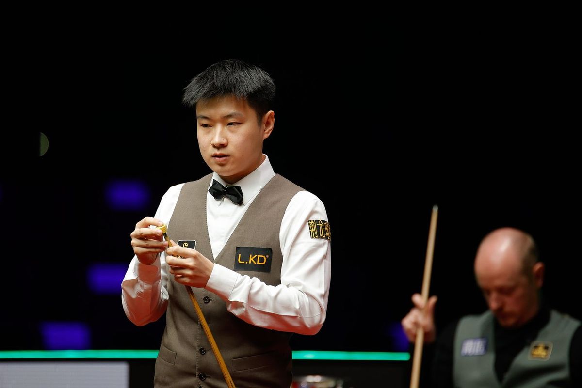 A kínai világbajnok, Csao Hszintung (Zhao Xintong) is elődöntős a hongkongi sznúkerversenyen, a World Grand Prix-n