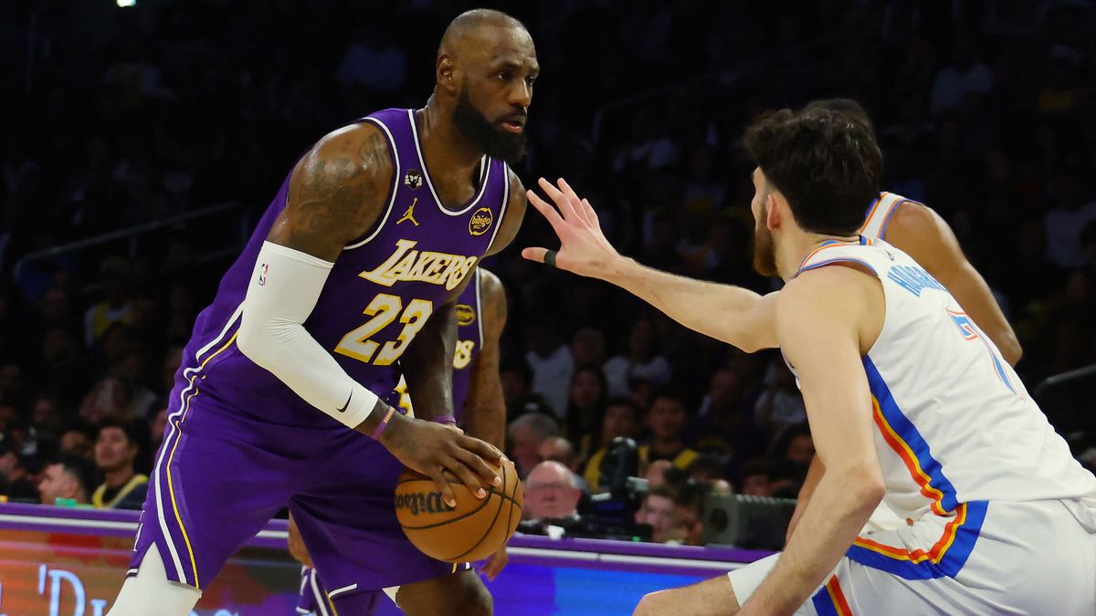 LeBron James ellen Chet Holmgren védekezik, az Oklahoma City győzni tudott a Lakers ellen