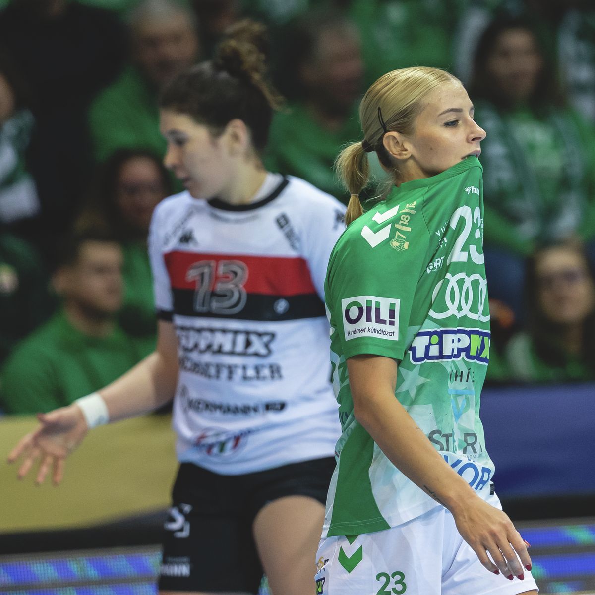 Fodor Csenge a Győri Audi ETO-KC-ban is nehezen harcolta ki a helyét