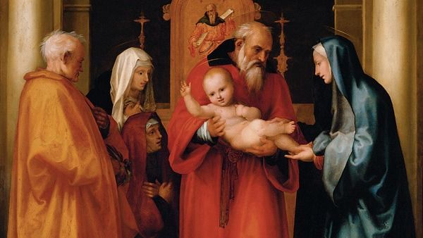 Fra Bartolomeo: Jézus bemutatása. Forrás. Wikipedia