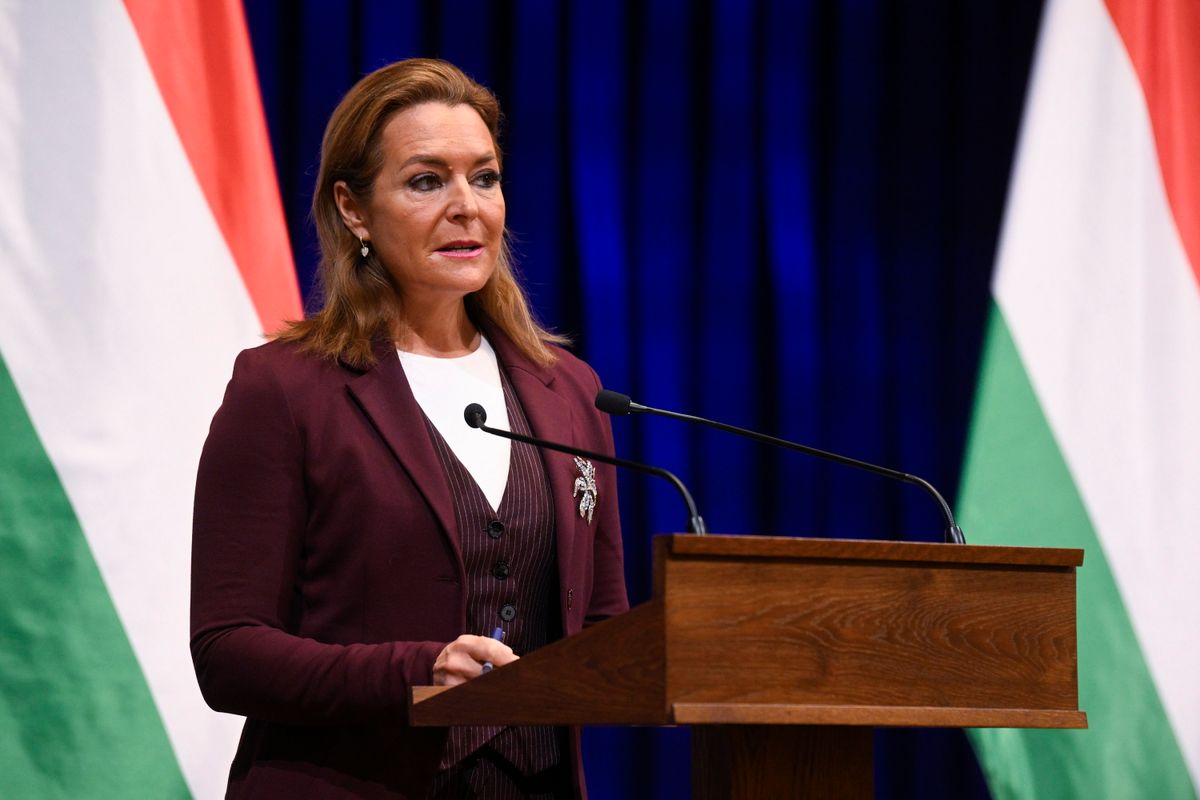 Budapest, 2026. február 5.
Vitályos Eszter kormányszóvivő a Kormányinfó sajtótájékoztatón a Karmelita kolostorban 2026. február 5-én.
MTI/Purger Tamás