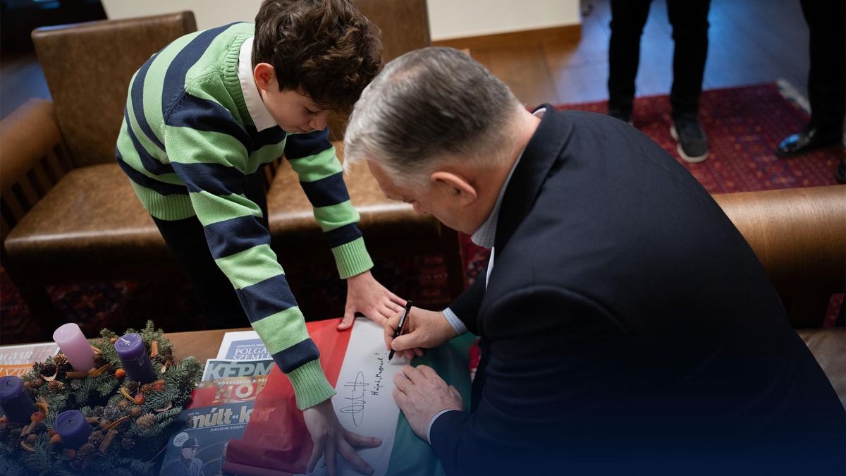 Gyurkó ajándékot küldött Orbán Viktornak + videó
