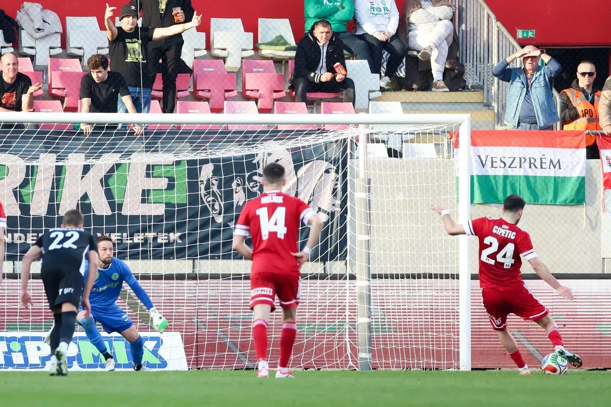 A Paks kikapott Kisvárdán is. (Fotó: Czinege Melinda / Nemzeti Sport)