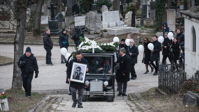 Fenyő Miklós temetése