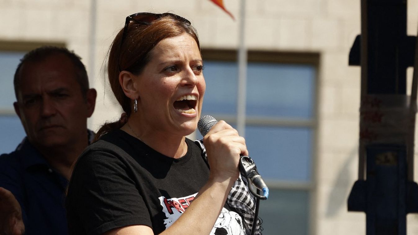 Ilaria Salis (Fotó: AFP)