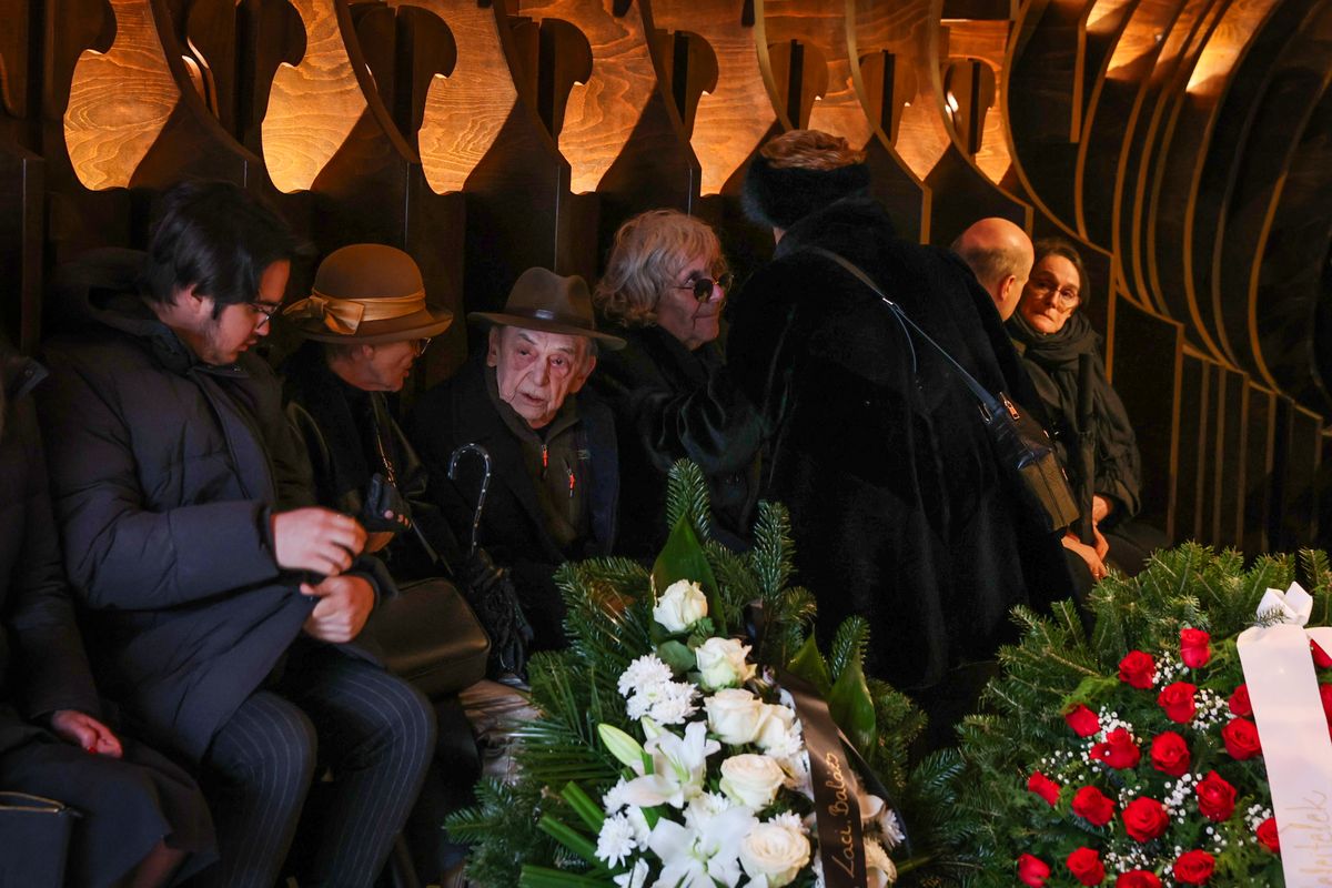 Voith Ági temetése