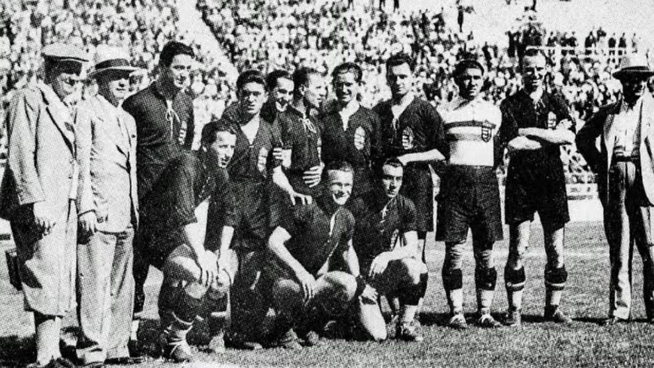Az 1934-es labdarúgó-vb-n szerepelt magyar válogatott