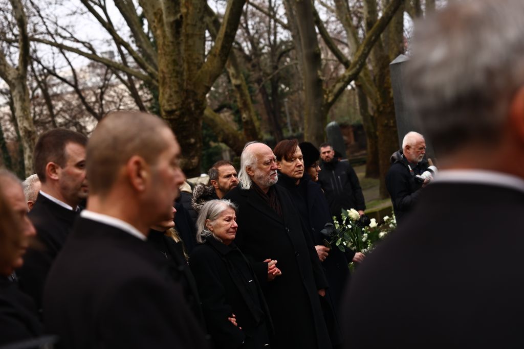 Tarr Béla temetése