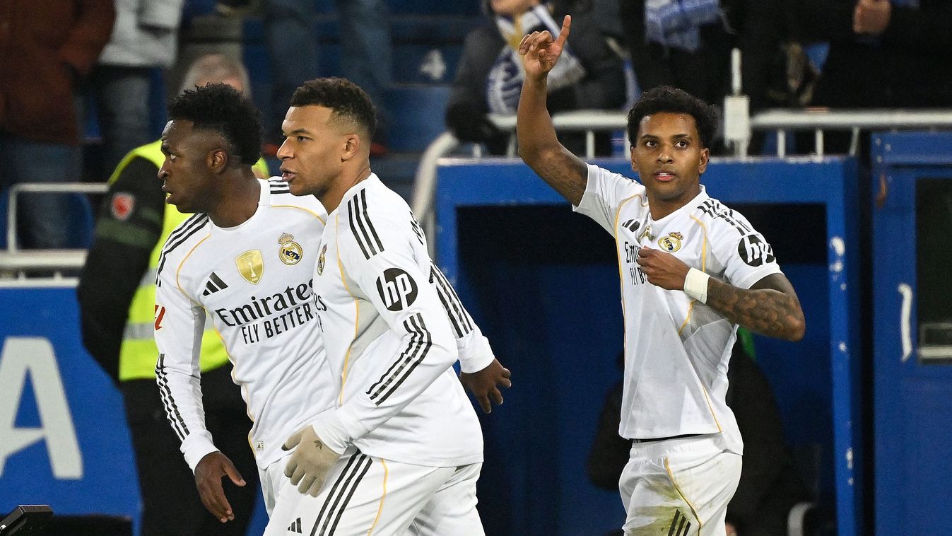 Rodrygo (jobbra) biztosan nem játszik a Benfica elleni Bajnokok Ligája-párharcban