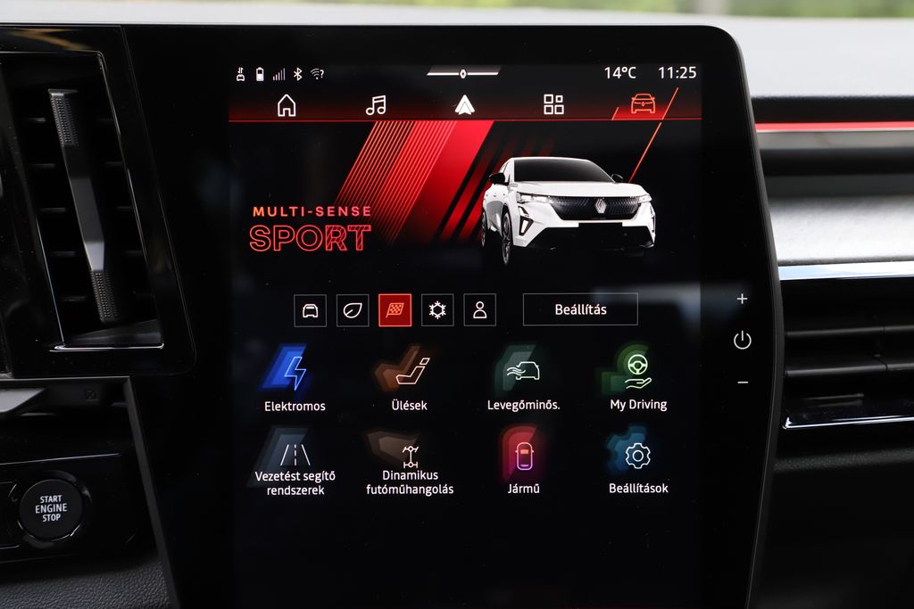 Renault Rafale PHEV teszt