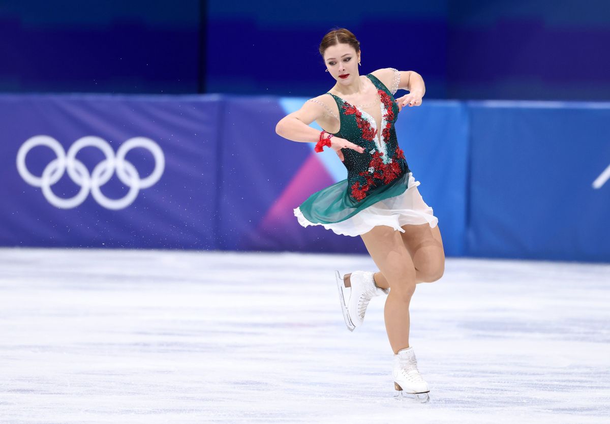 Sofia Samodelkina orosz-kazah műkorcsolyázó magyar színekben, csárdásra táncolt az olimpián