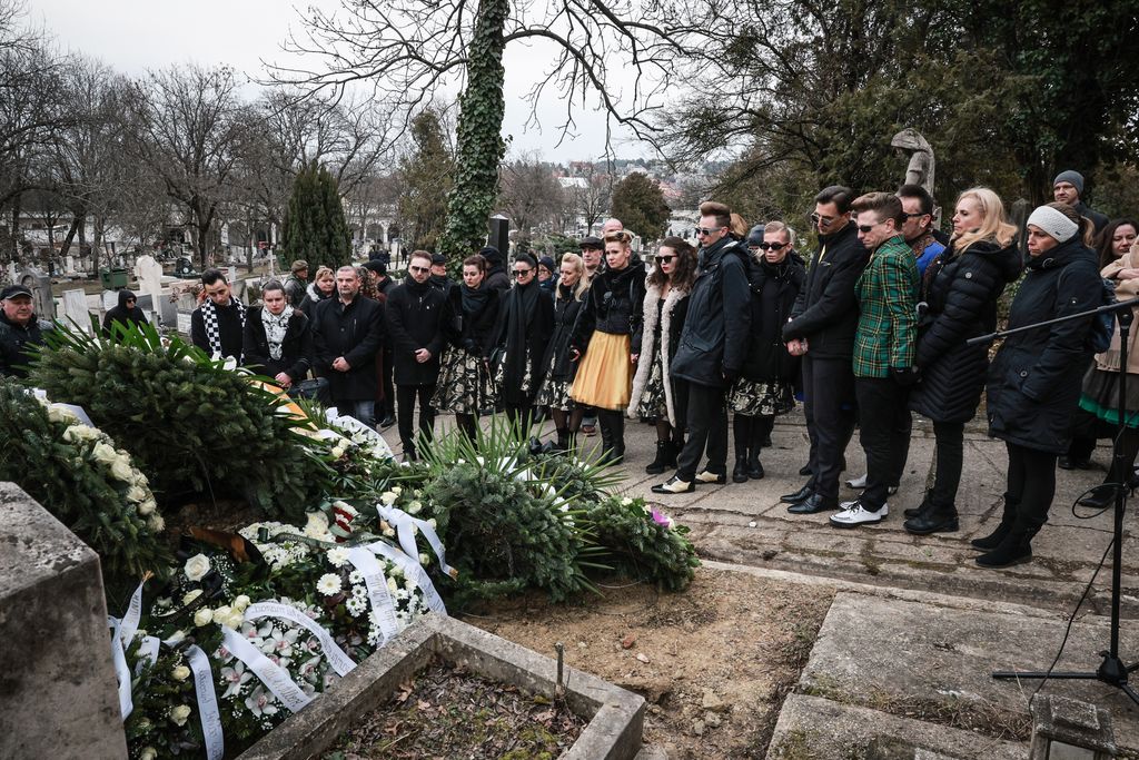 Fenyő Miklós temetése