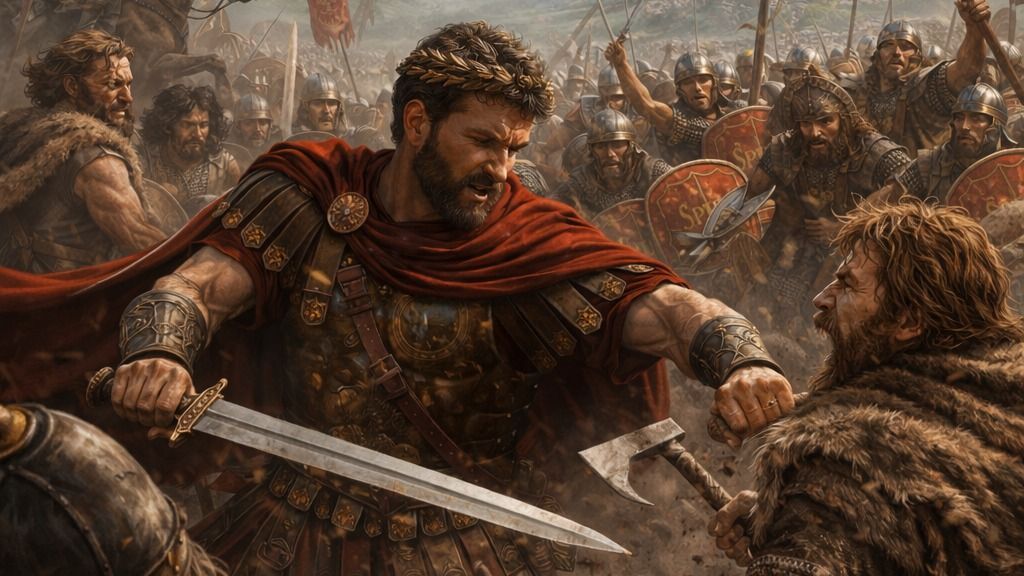 Marcus Aurelius harc közben