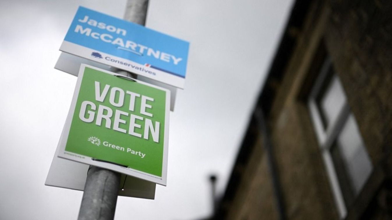 Zöld párt választási plakát