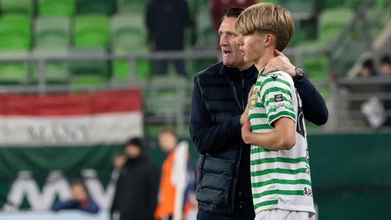 Czéh Barnabás és Robbie Keane kupaktanácsa mielőtt a 16 éves játékos beállt az FTC–Csákvár kupamérkőzésen
