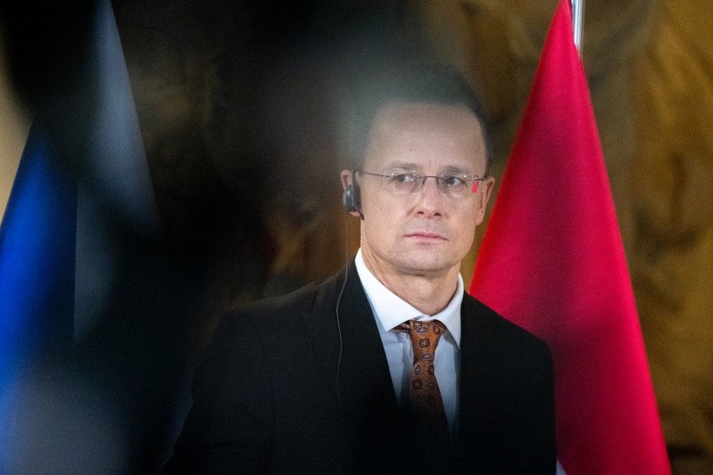 Szijjártó Péter magyar külgazdasági és külügyminiszter (Fotó: AFP)