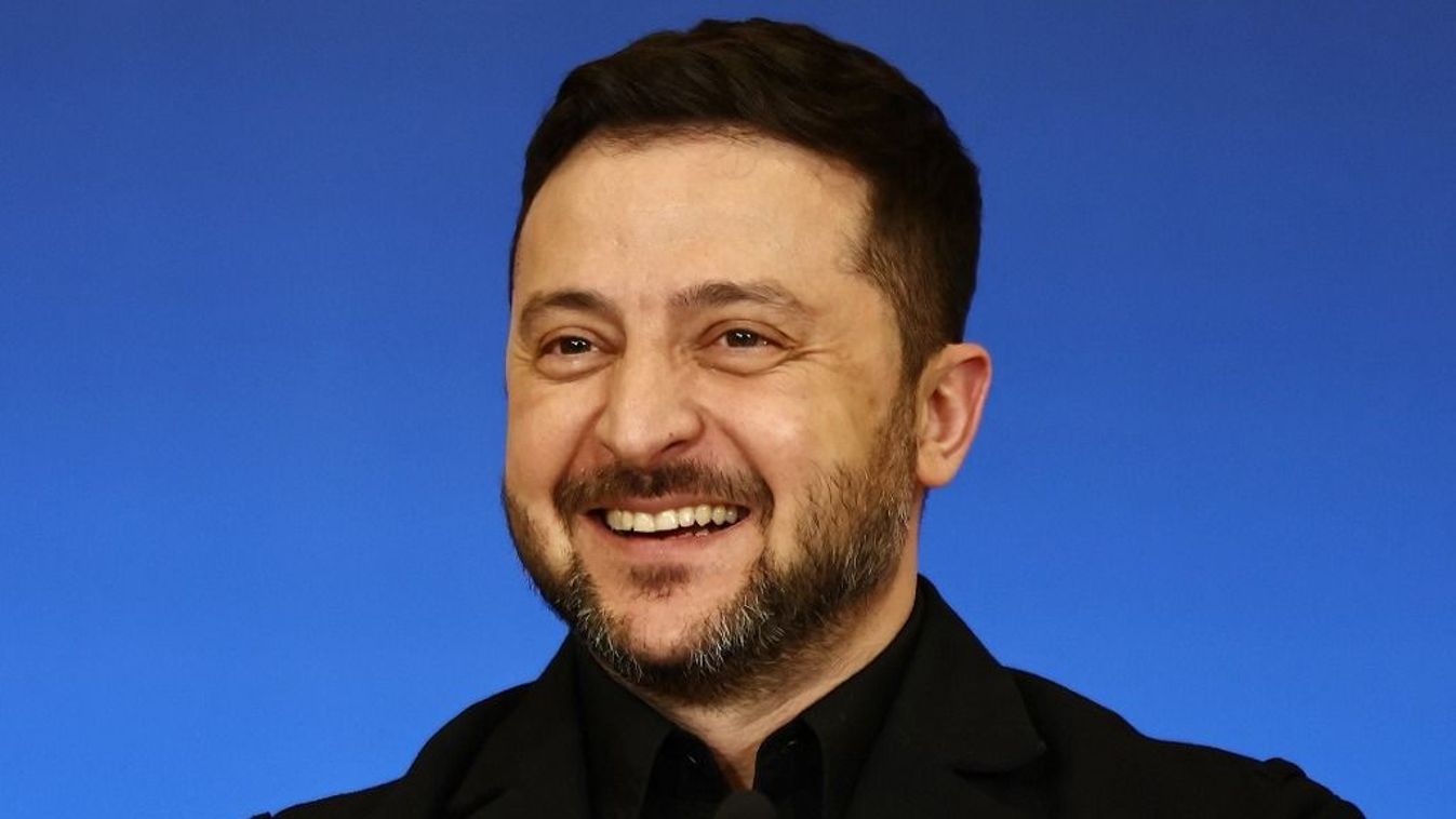 Volodimir Zelenszkij ukrán elnök