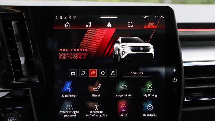 Renault Rafale PHEV teszt