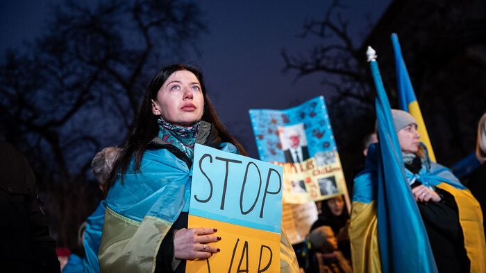 A Momentum megemlékezése az ukrán háború 4. évfordulója alkalmából