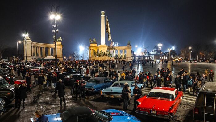 Fenyő Miklós megemlékezés Hősök tere