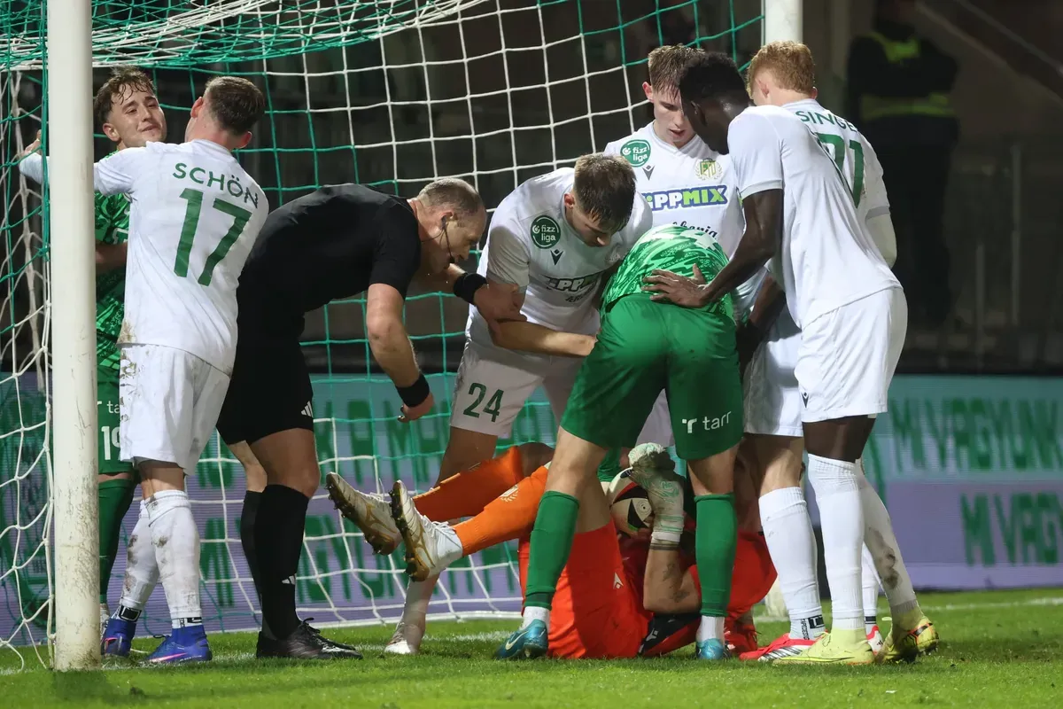 Az ETO hétgólos meccsen nyert a Paks ellen. (Fotó: Török Attila / Nemzeti Sport)