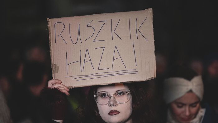 A Momentum megemlékezése az ukrán háború 4. évfordulója alkalmából