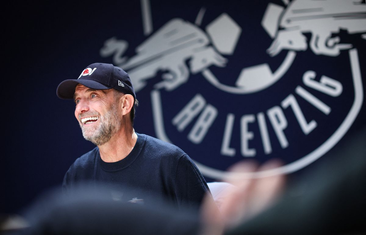 Jürgen Klopp láthatóan élvezi az új életét